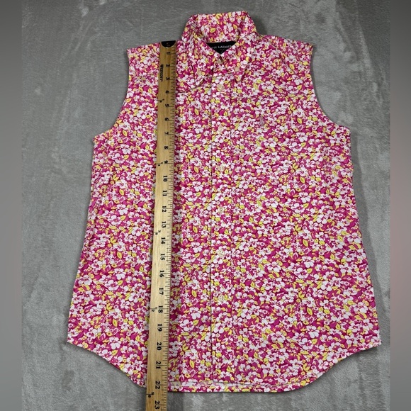 Ralph Lauren Polo Sport Golf Women’s Sleeveless Button Down Collared Blouse 2 - Picture 7 of 14